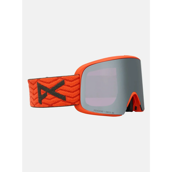 Anon M6 Goggles + Bonus Lens + MFI® Face Mask Fiesta Red / Perceive Sunny Onyx / Variable Violet 