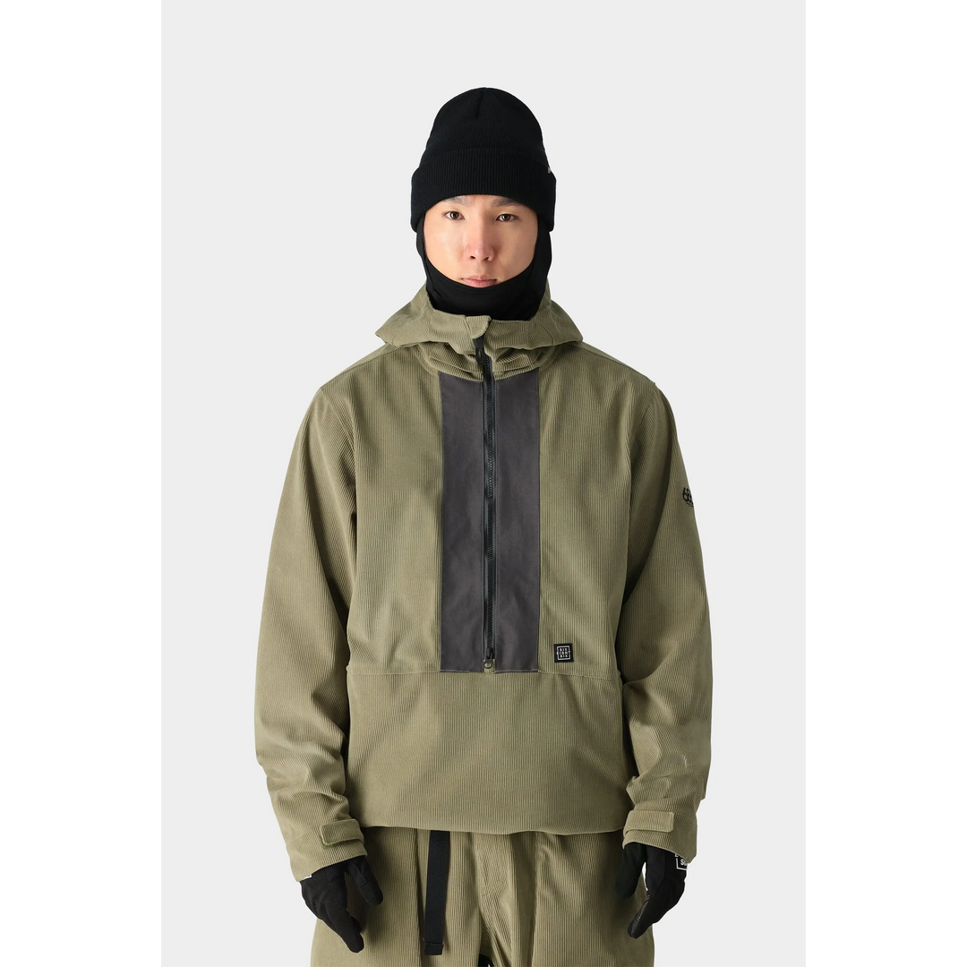686 Ghost 2.5L Anorak Sage Corduroy Colourblock XS 