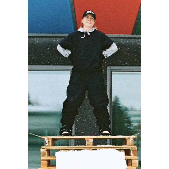 686 Womens Outline Shell Pants - Black / M