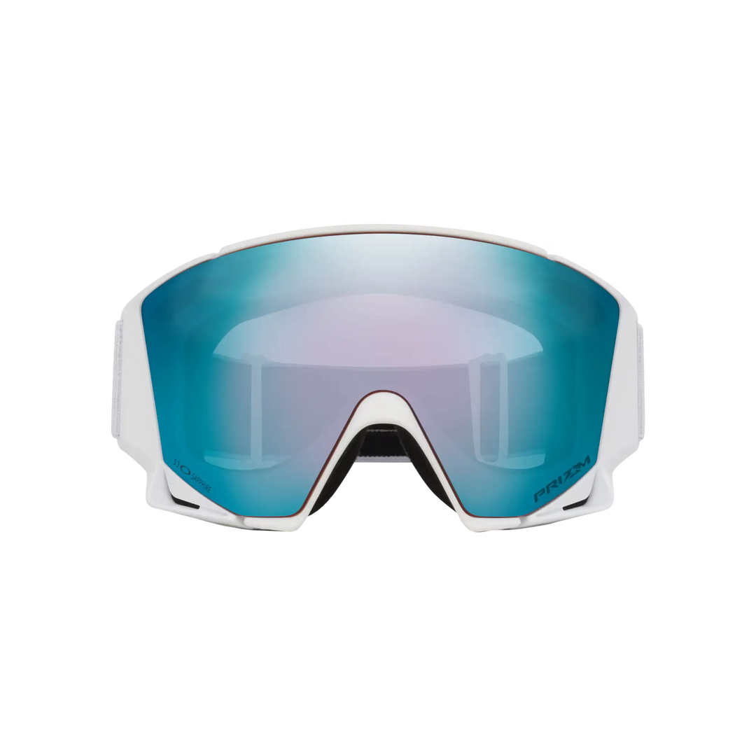Oakley Flow Scape M Snow Goggles - Matte White / Prizm Sapphire / Snow Iced Iridium