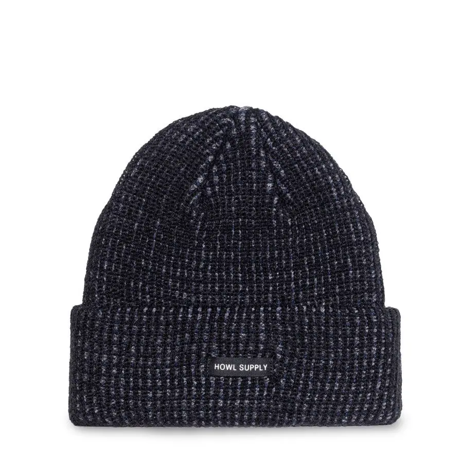 Howl Slash Beanie - Black
