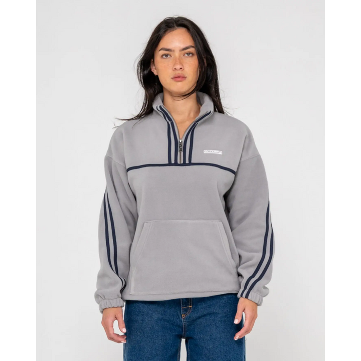 Rusty Bind Me Up Contrast Polar Fleece