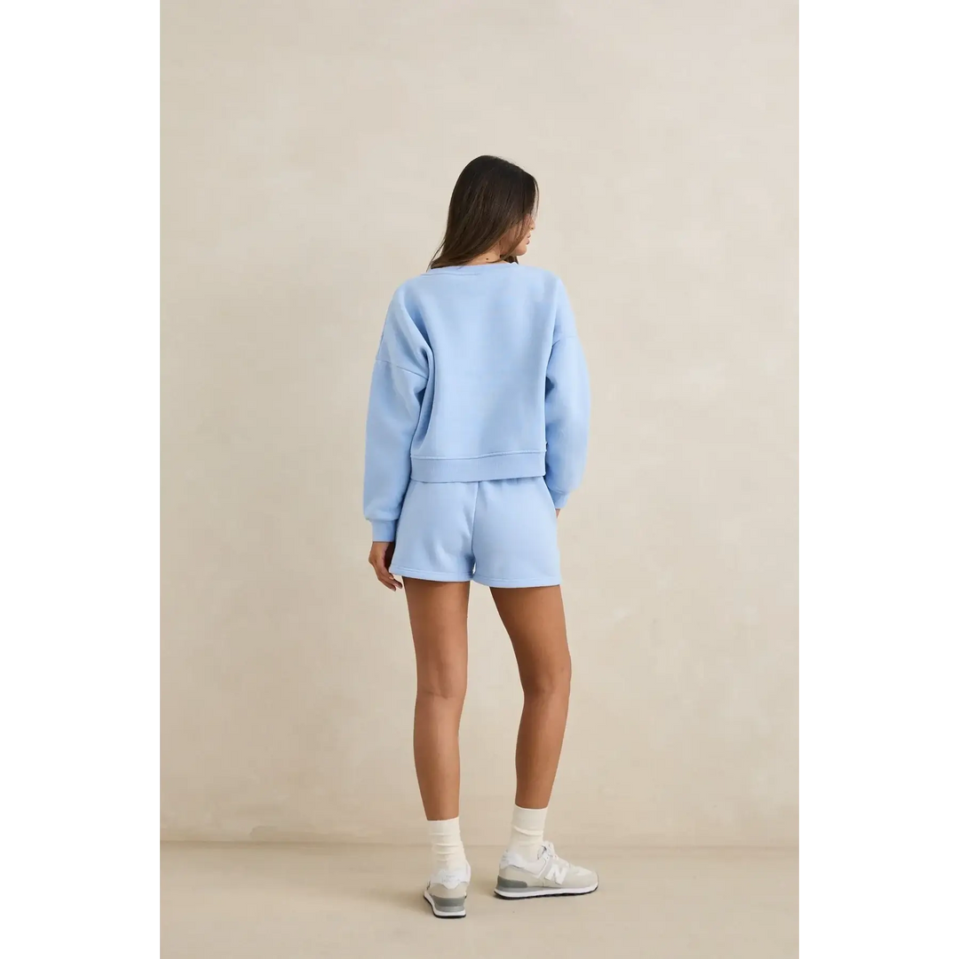 Rhythm Slouchy Crew Neck Fleece