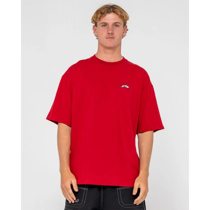 Rusty Registered Oversized Graphic T-Shirt 