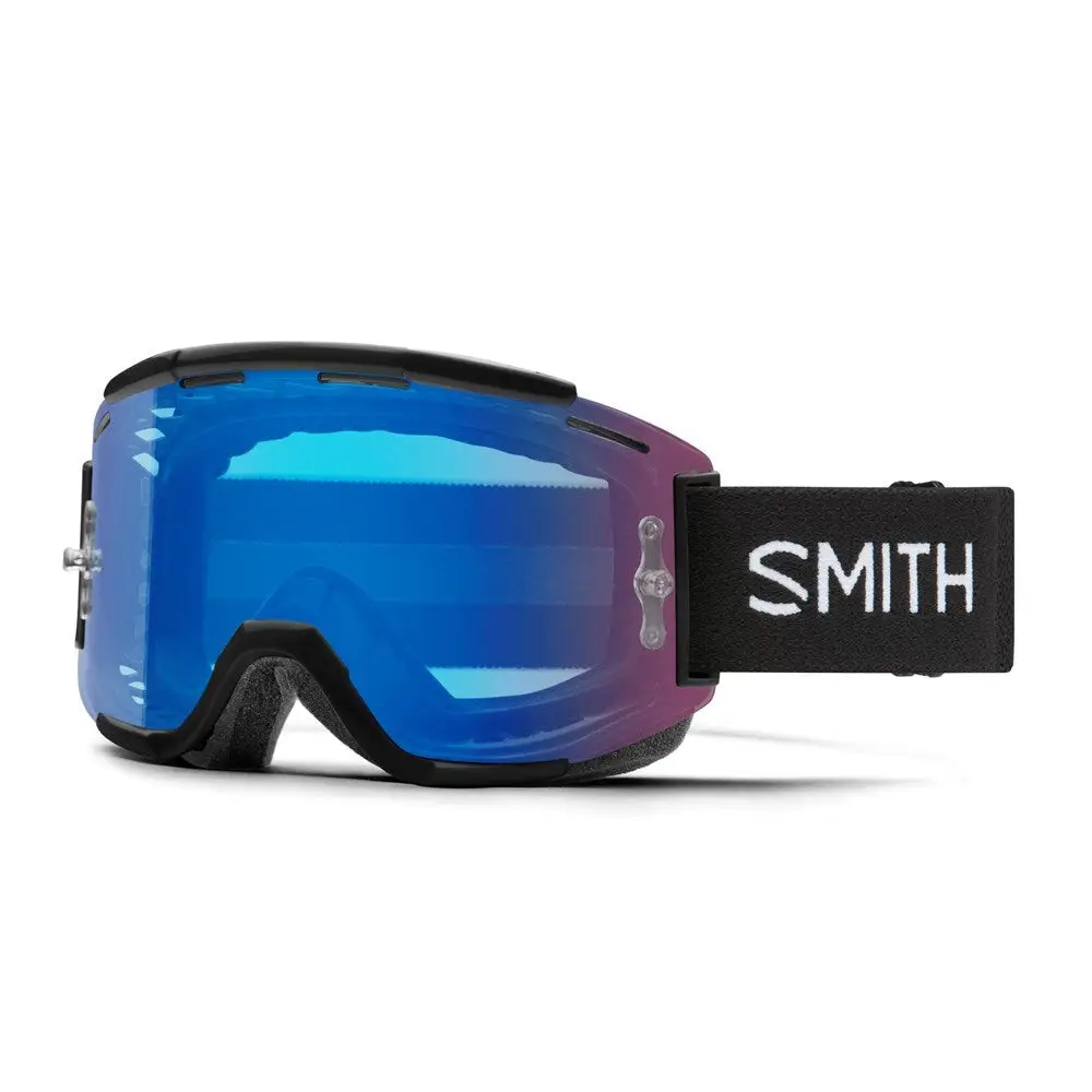 Smith Squad MTB Snow Goggle - Black / ChromaPop Contrast Rose Flash AF
