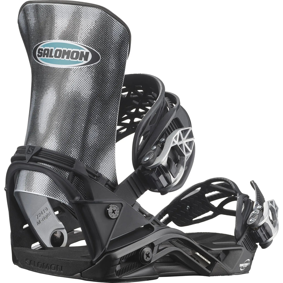 Salomon District Pro Team Snowboard Bindings 2025 