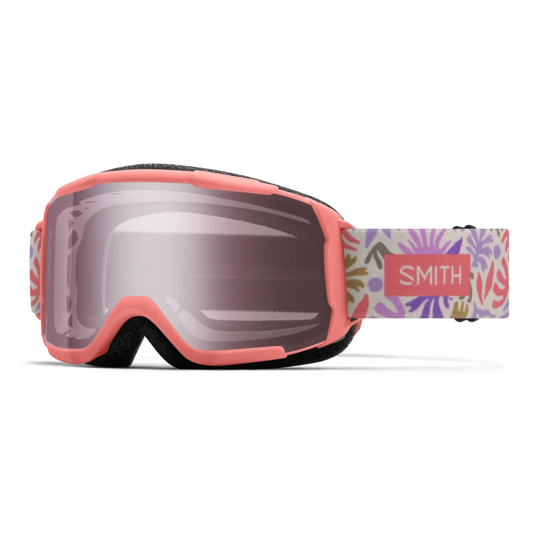 Smith Daredevil Kids Snow Goggles - Flare Flora / Ignitor Mirror