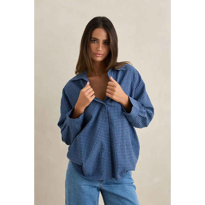 Rhythm Serene Oversized Long Sleeve Shirt