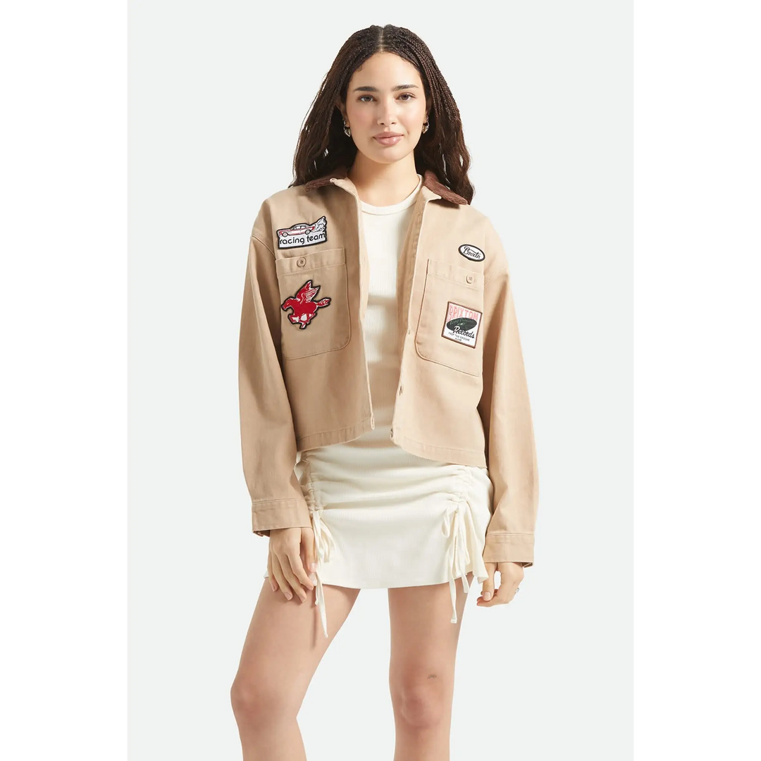 Brixton Utopia Patchwork Overshirt