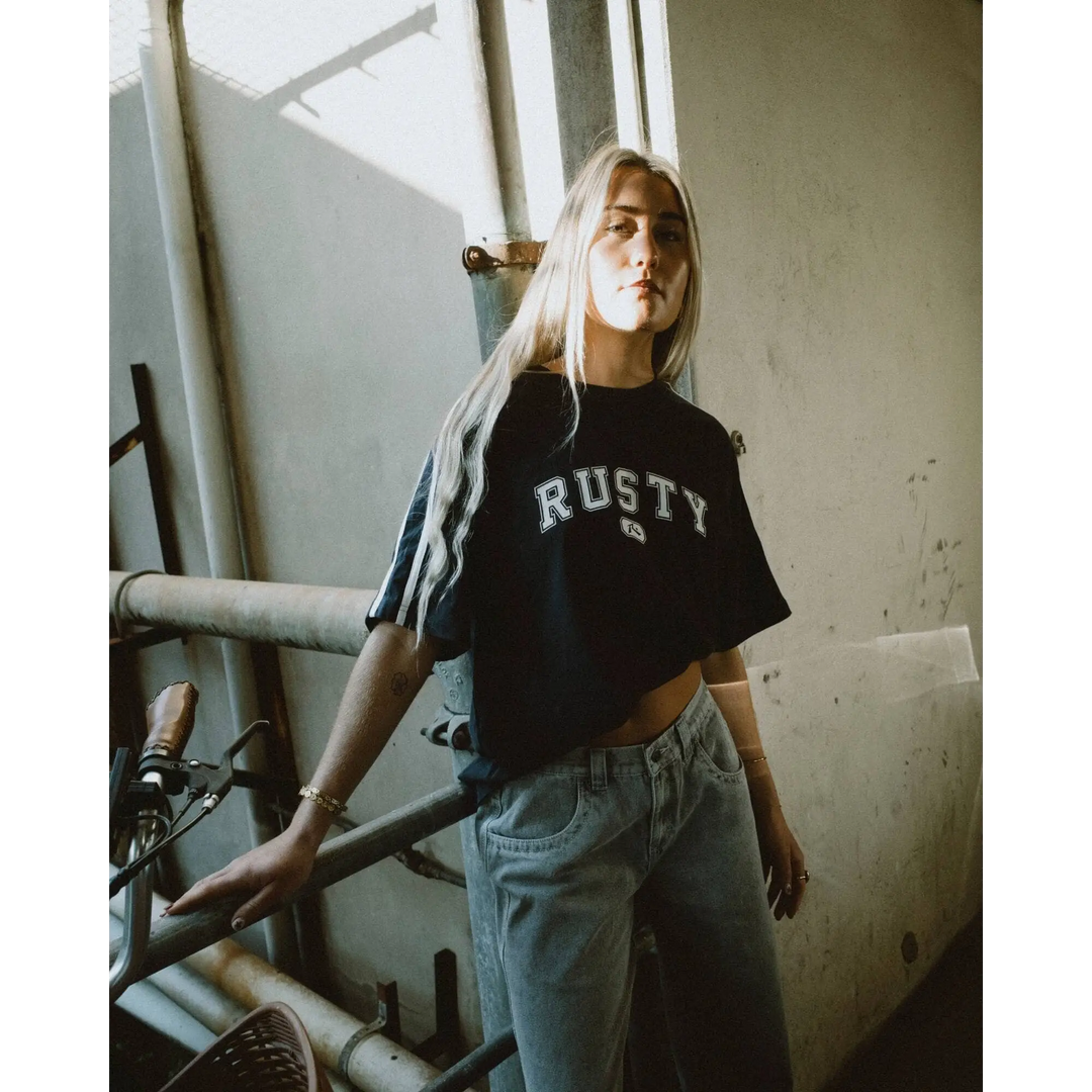 Rusty All Saint Collegiate OG Oversize T-Shirt 