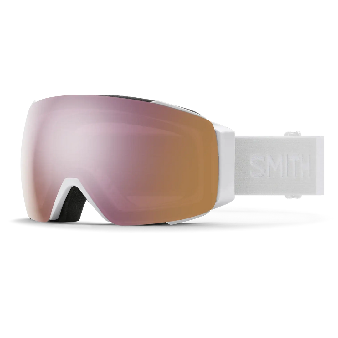Smith I/O Mag Snow Goggles - White Vapor / Chromapop Everyday Rose Gold Mirror