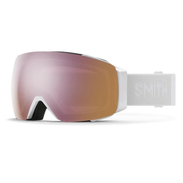 Smith I/O Mag Snow Goggles - White Vapor / Chromapop Everyday Rose Gold Mirror