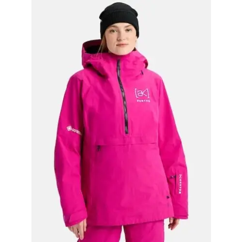 Burton AK Kimmy GORE-TEX 2L Womens Anorak Jacket Very Berry S 