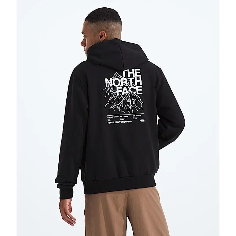 The North Face Evolution Half Dome Graphic Hoodie - TNF Black 