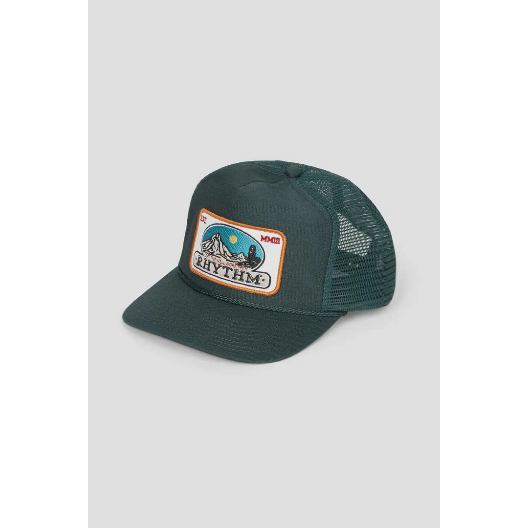 Rhythm Horizon Trucker Cap - Green 