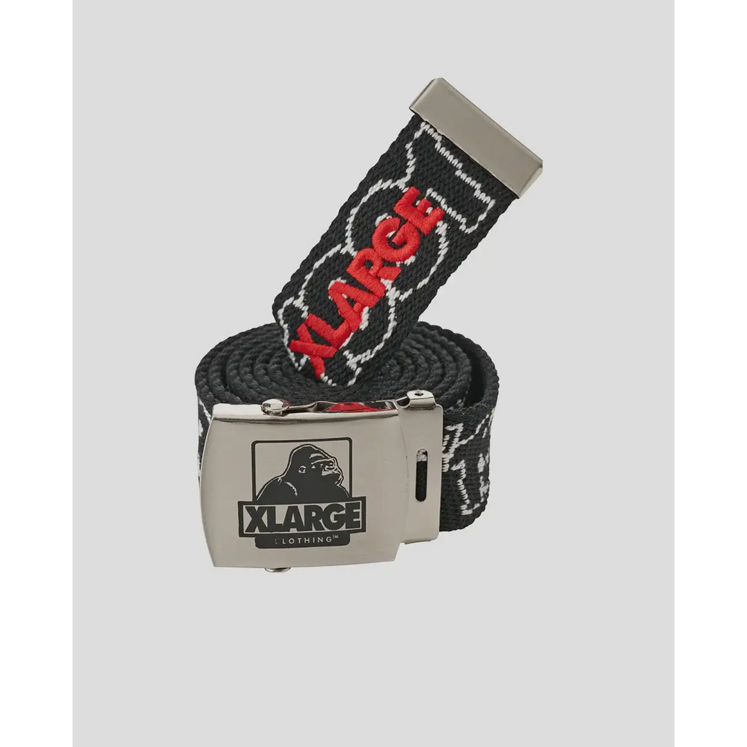 X-Large Jacquard Belt - Black / White