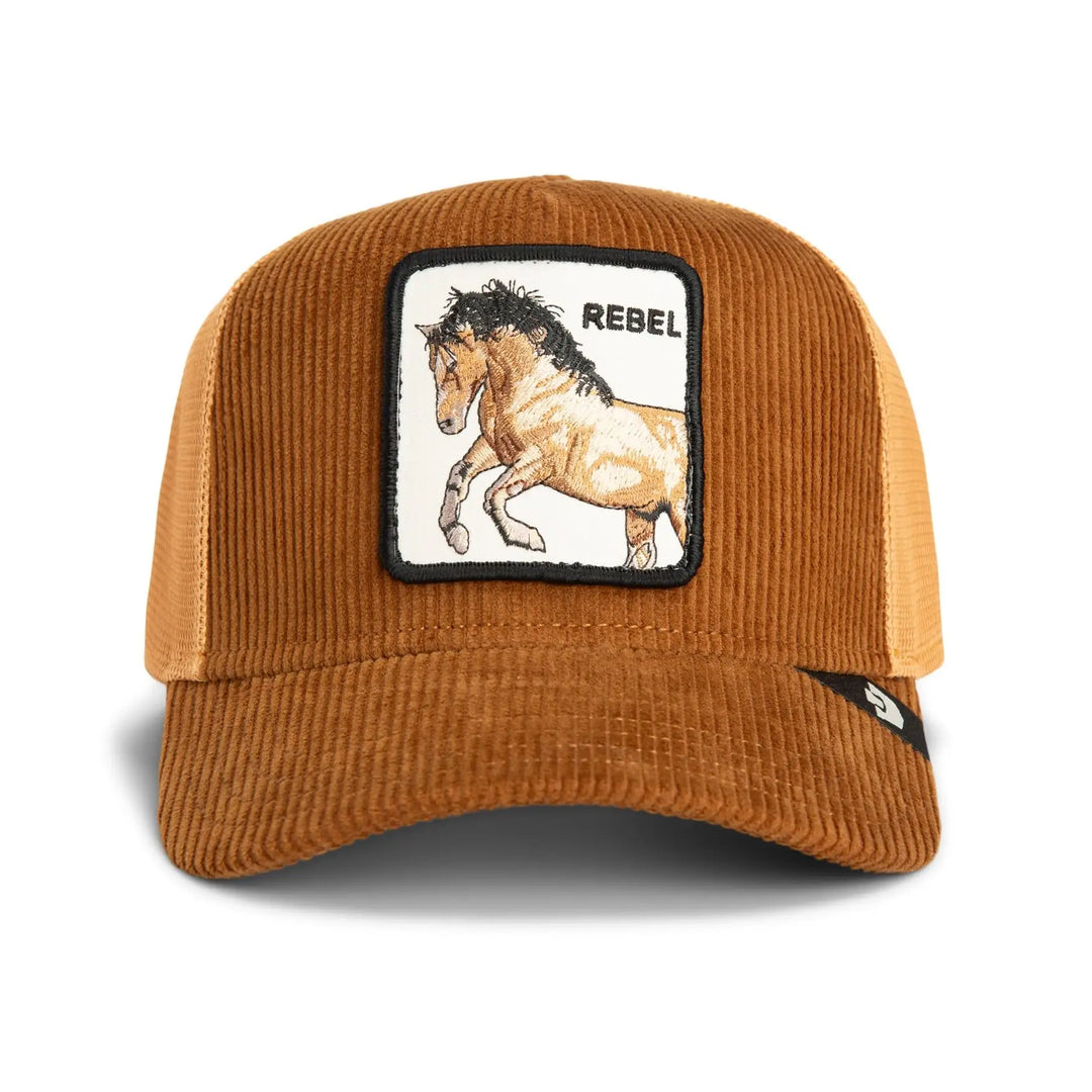 Goorin Bros Dapper Rebel Corduroy Cap - Heat