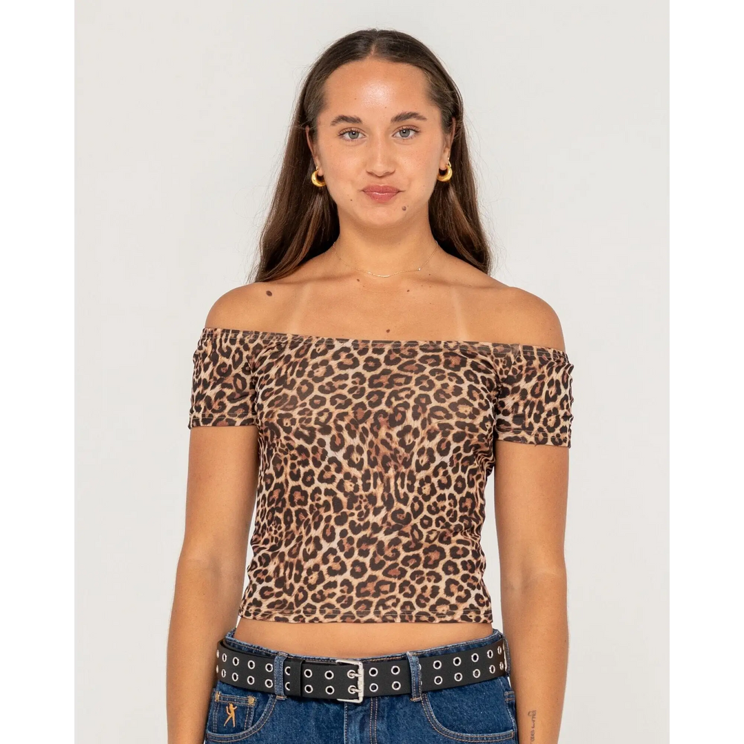 Rusty Ciao Bella Off Shoulder Top 