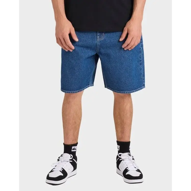 Quiksilver Impaired Baggy Denim Shorts 