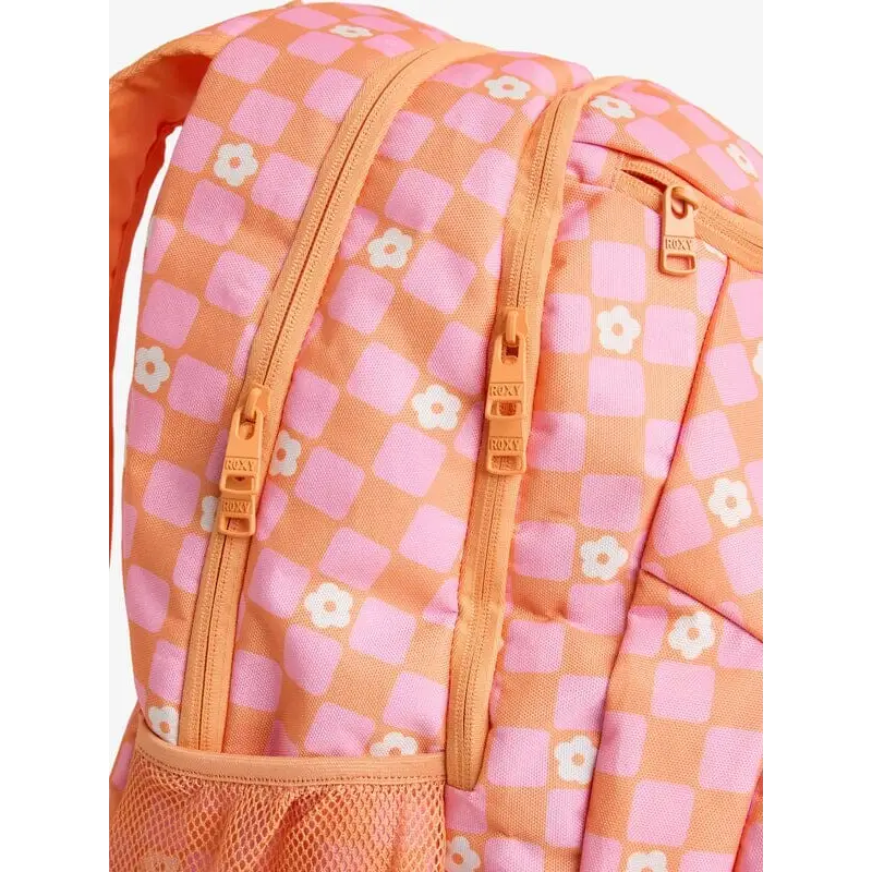 Roxy Shadow Swell Backpack - Tangerine Tic Tac Fleur 