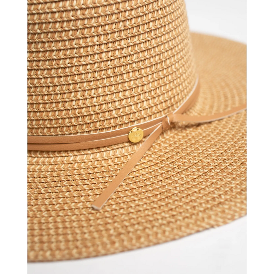 Rusty Gisele Straw Hat 
