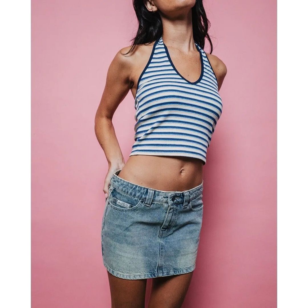 Rusty Halley Halter Top 