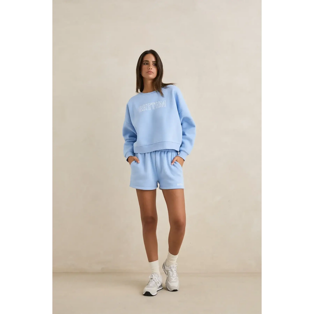 Rhythm Slouchy Crew Neck Fleece
