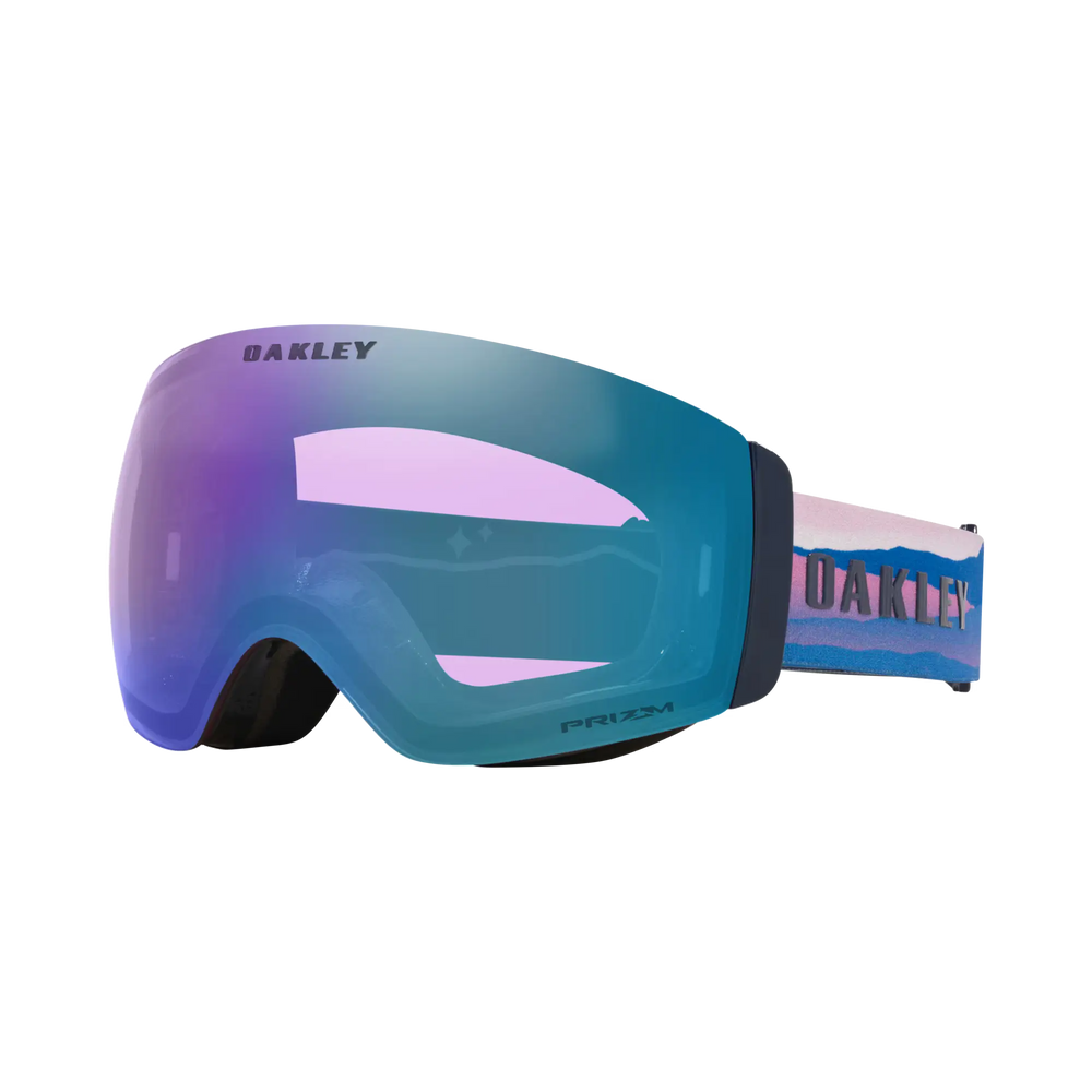 Oakley Flight Deck Pro M Mikaela Shiffrin Signature Series Snow Goggles - Prizm Snow Iced Iridium / Prizm Sapphire