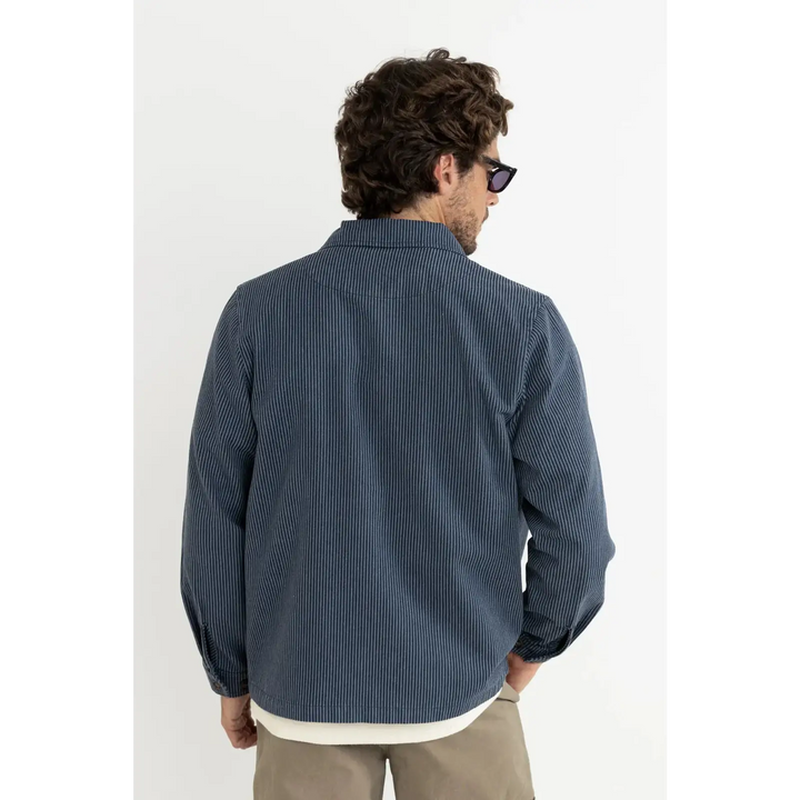 Rhythm Hickory Stripe Work Shirt 