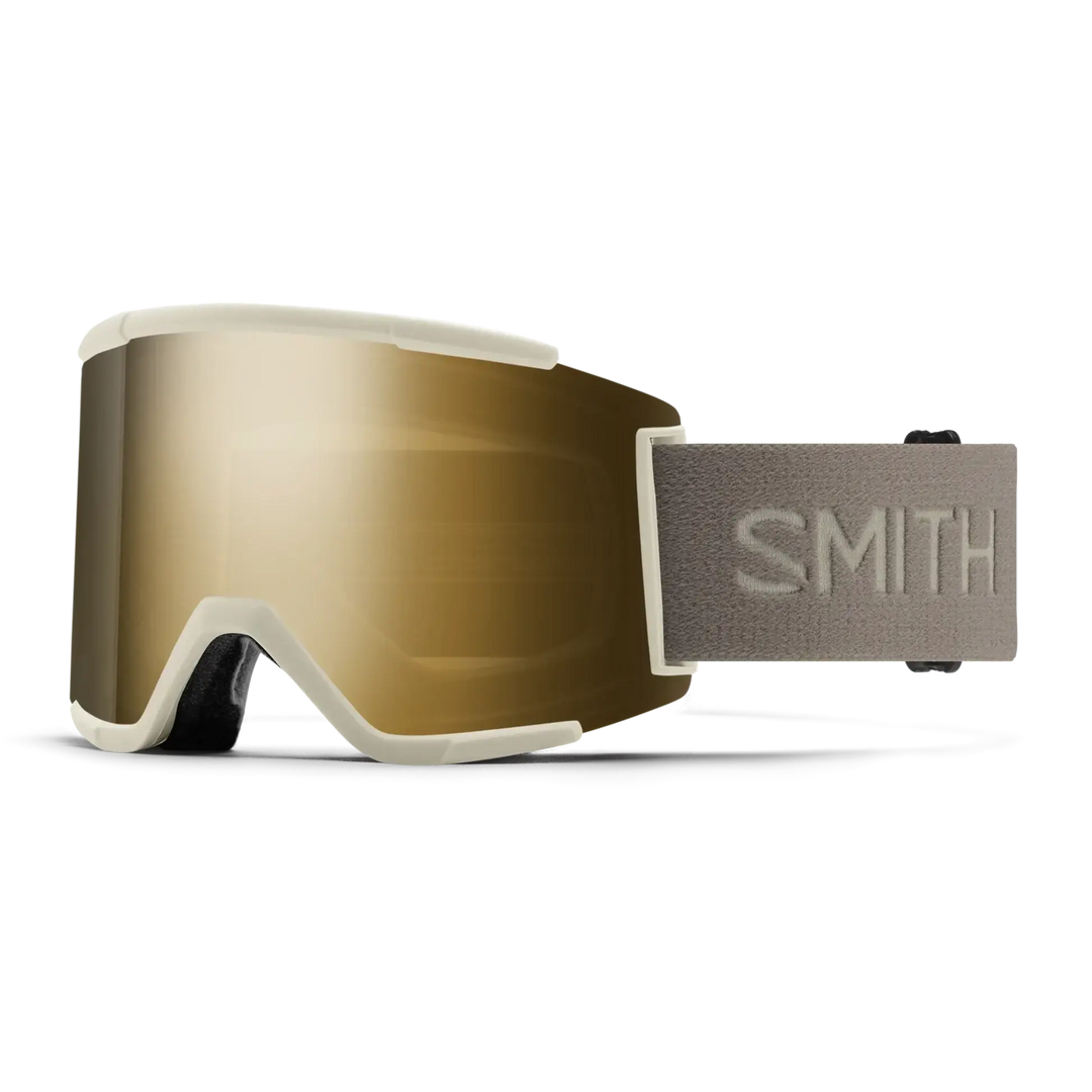 Smith Squad XL Snow Goggles - Chalk / Chromapop Sun Black Gold Mirror