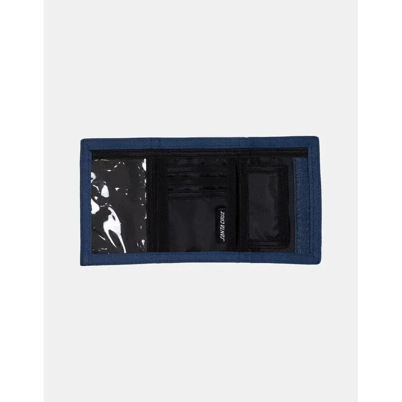 Santa Cruz Letter Hand Fade Velcro Wallet 