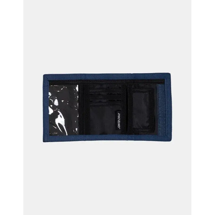 Santa Cruz Letter Hand Fade Velcro Wallet 