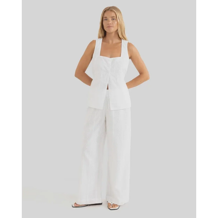 Rhythm Niko Long Vest Fashion Top 