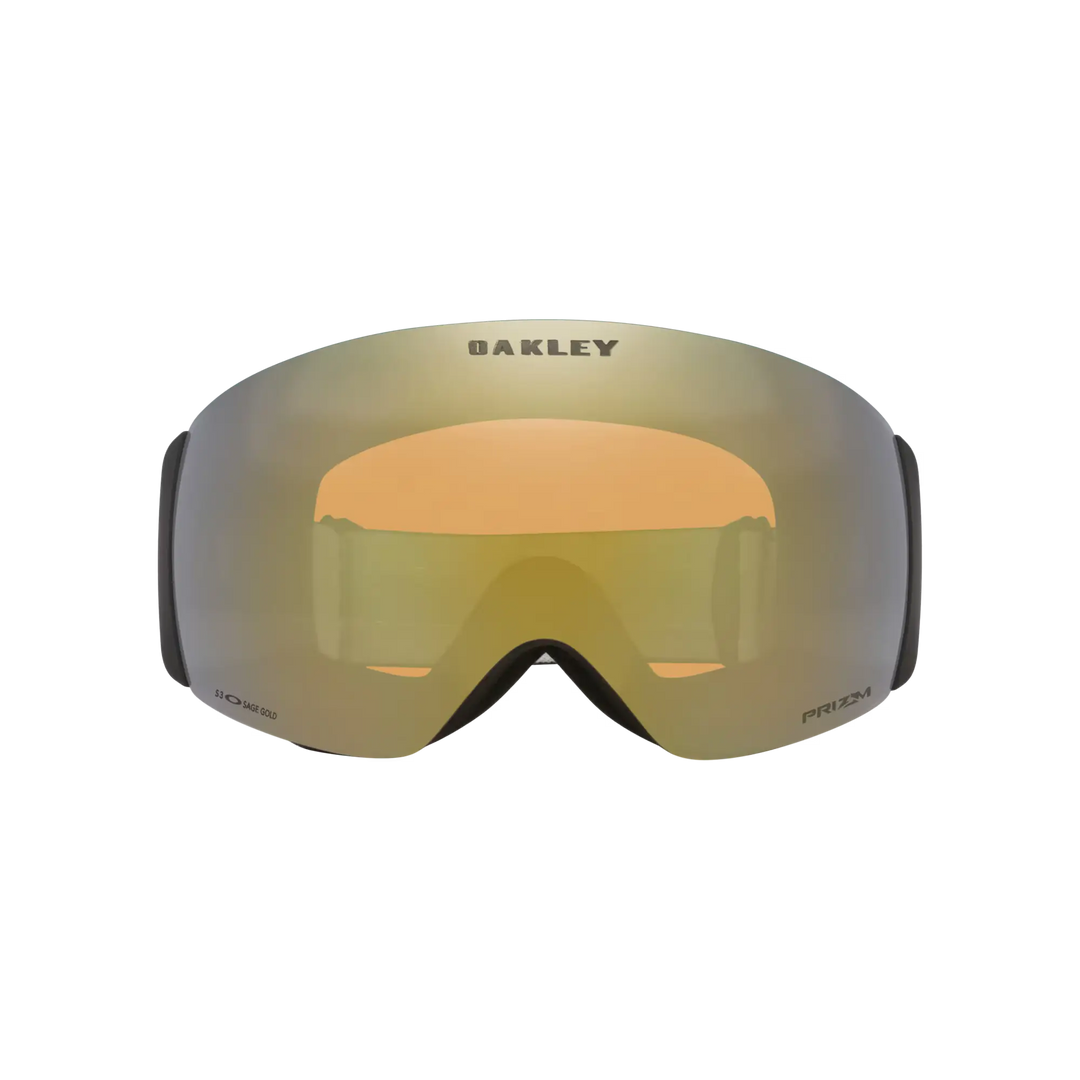 Oakley Flight Deck Pro M Snow Goggles - Matte Black | Prizm Sage Gold / Prizm Iced Iridium