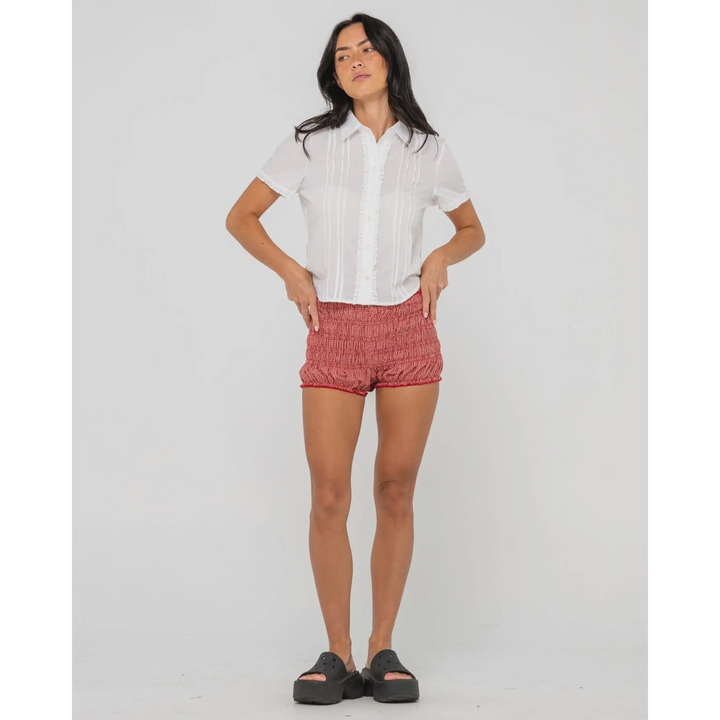 Rusty Winnie Short Sleeved Shirt 