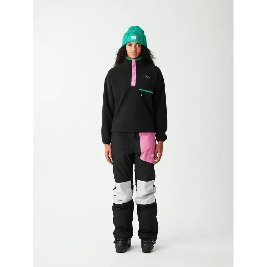 Picture Arcca Womens 1/4 Zip Fleece - Black / S