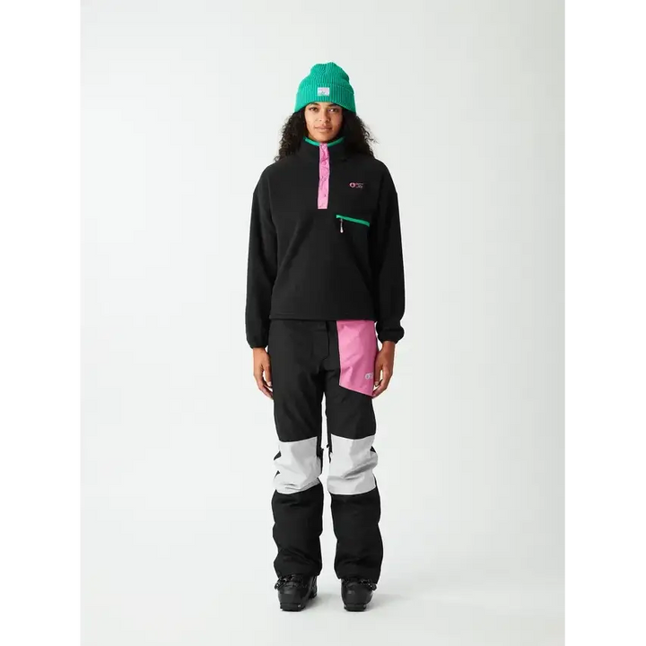 Picture Arcca Womens 1/4 Zip Fleece - Black / S