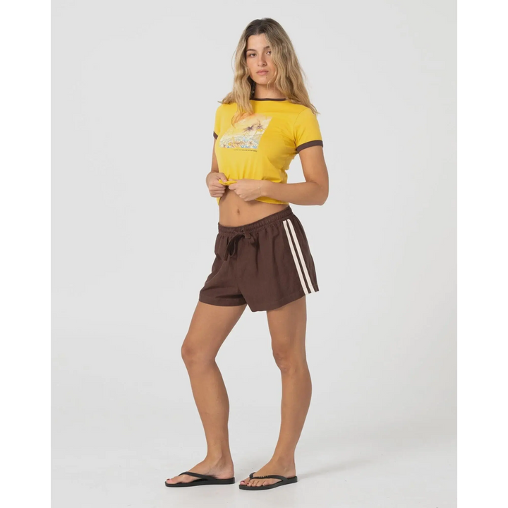 Rusty Palm Springs Side Stripe Shorts 