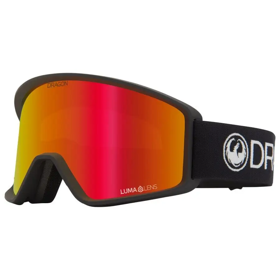 Dragon DXT OTG Snow Goggles 2026 Black / Lumalens Red Ion 