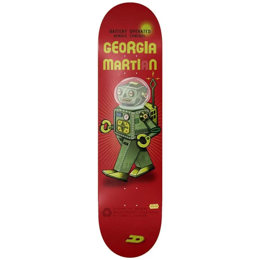 Toy Machine Georgia Martin Robot Skate Deck 