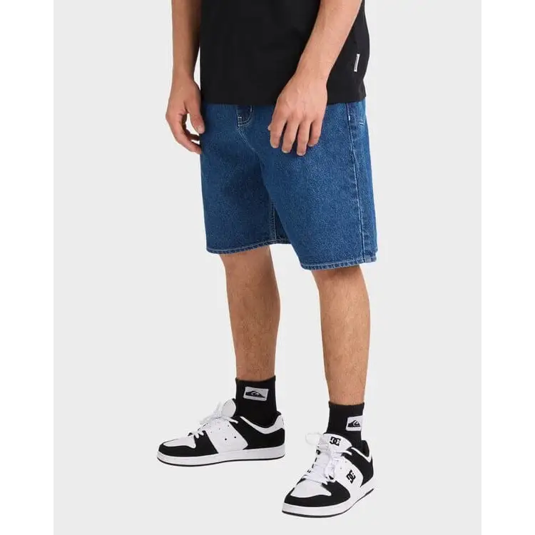 Quiksilver Impaired Baggy Denim Shorts 