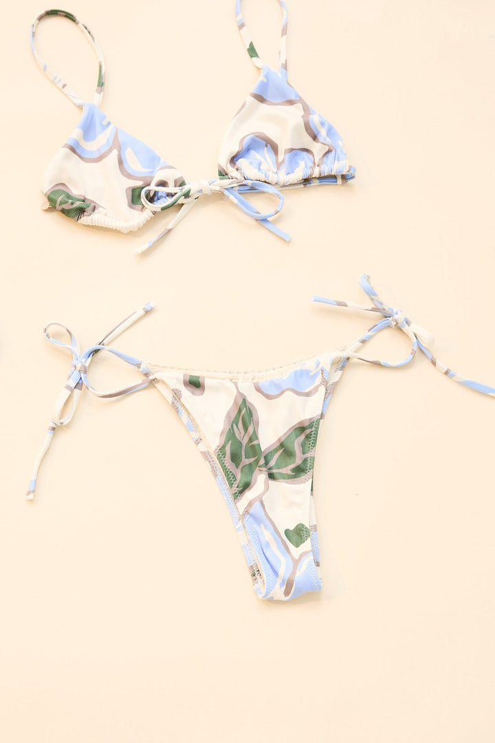 Rhythm Gigi Flora Tie Hi Cut Bikini