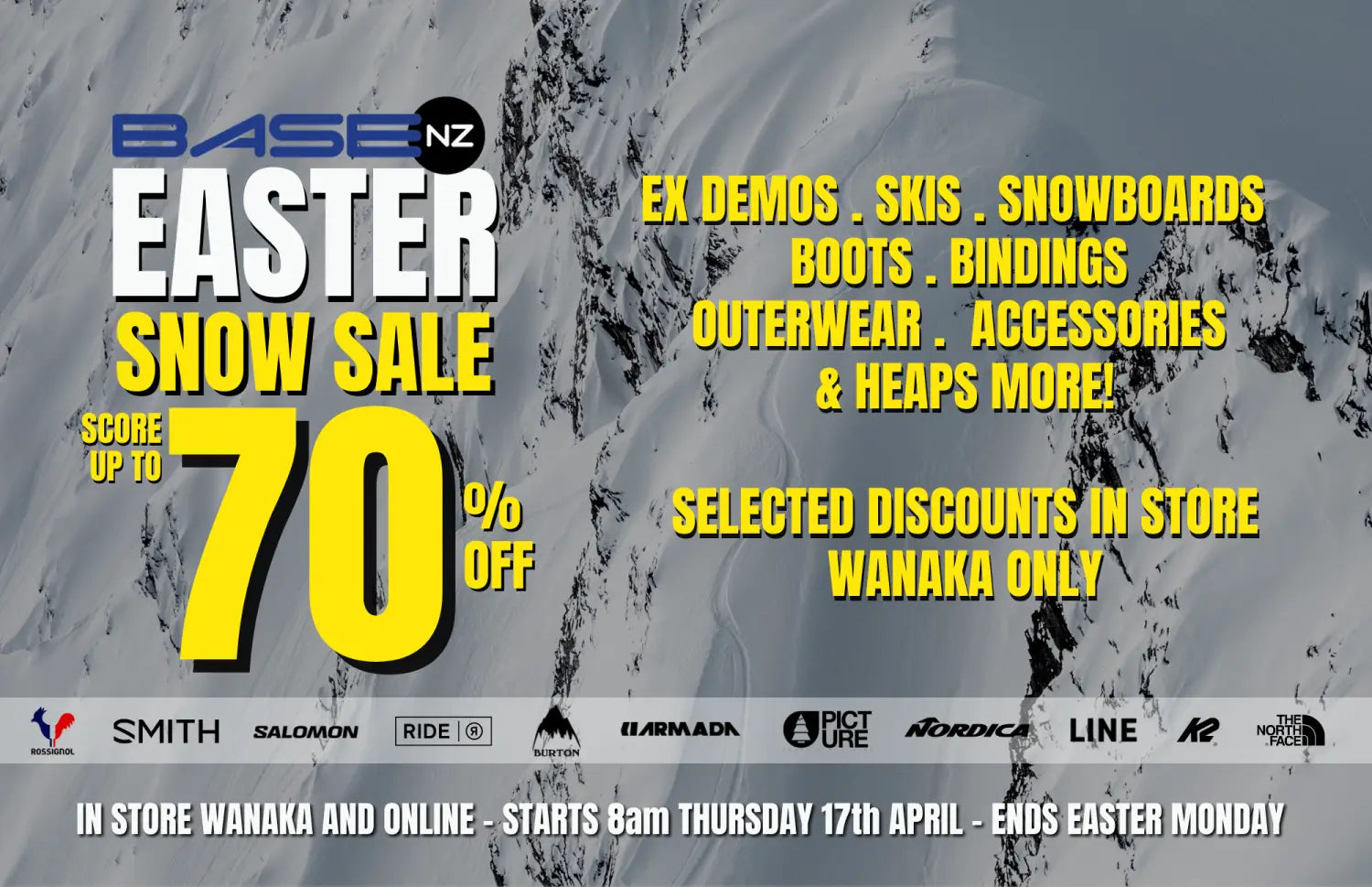 Easter Snow Sale