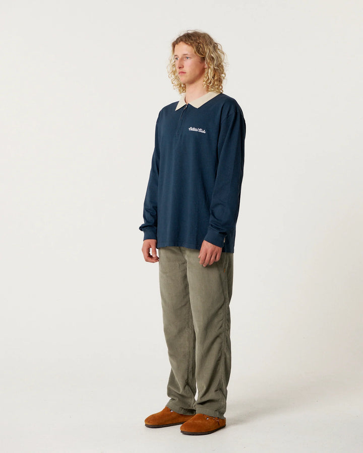 The Critical Slide Society Sun Cured Rugby 1/4 Zip