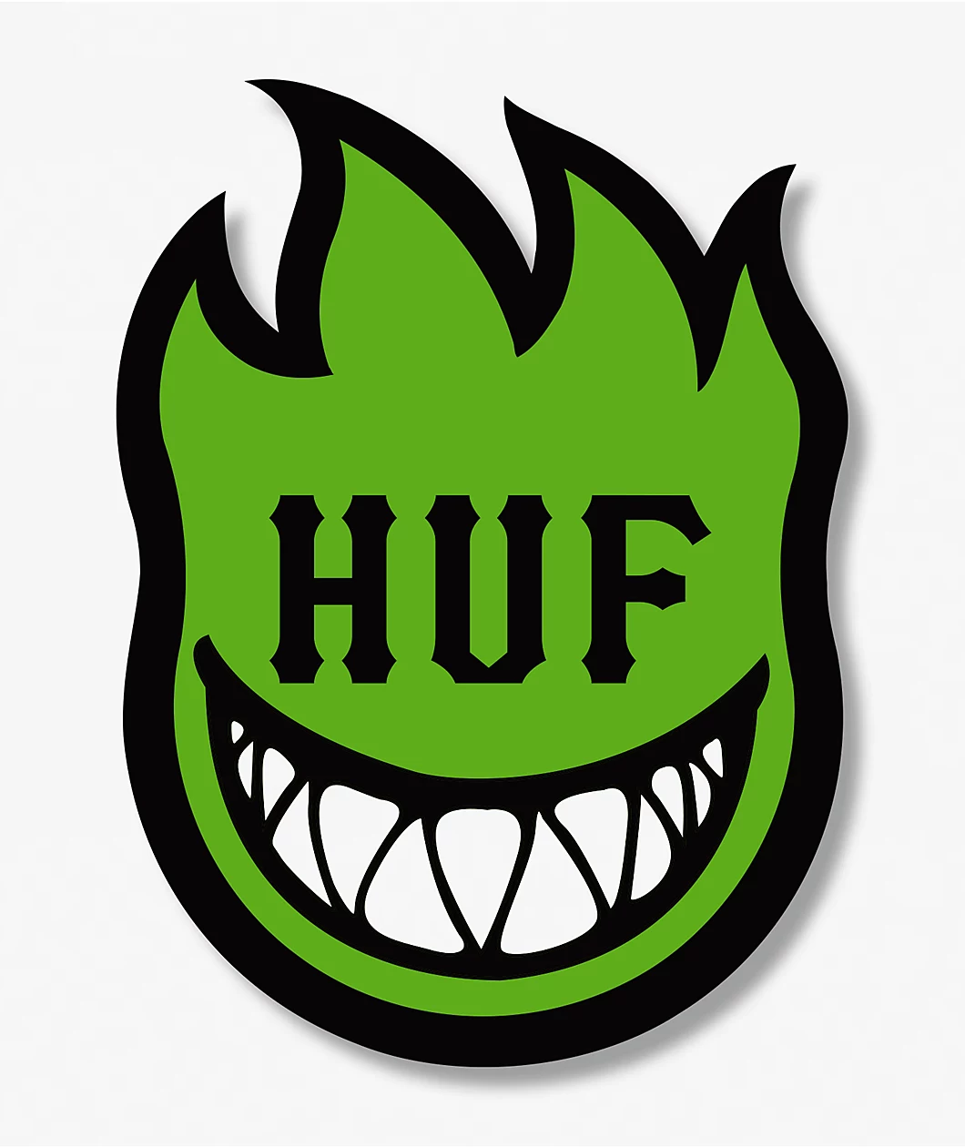 HUF x Spitfire XL Bighead Sticker - Green