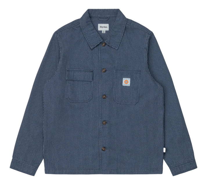 Rhythm Hickory Stripe Work Shirt