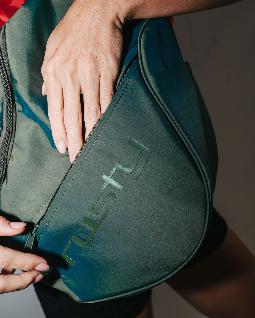 Rusty Free Fall Nylon Sling Backpack