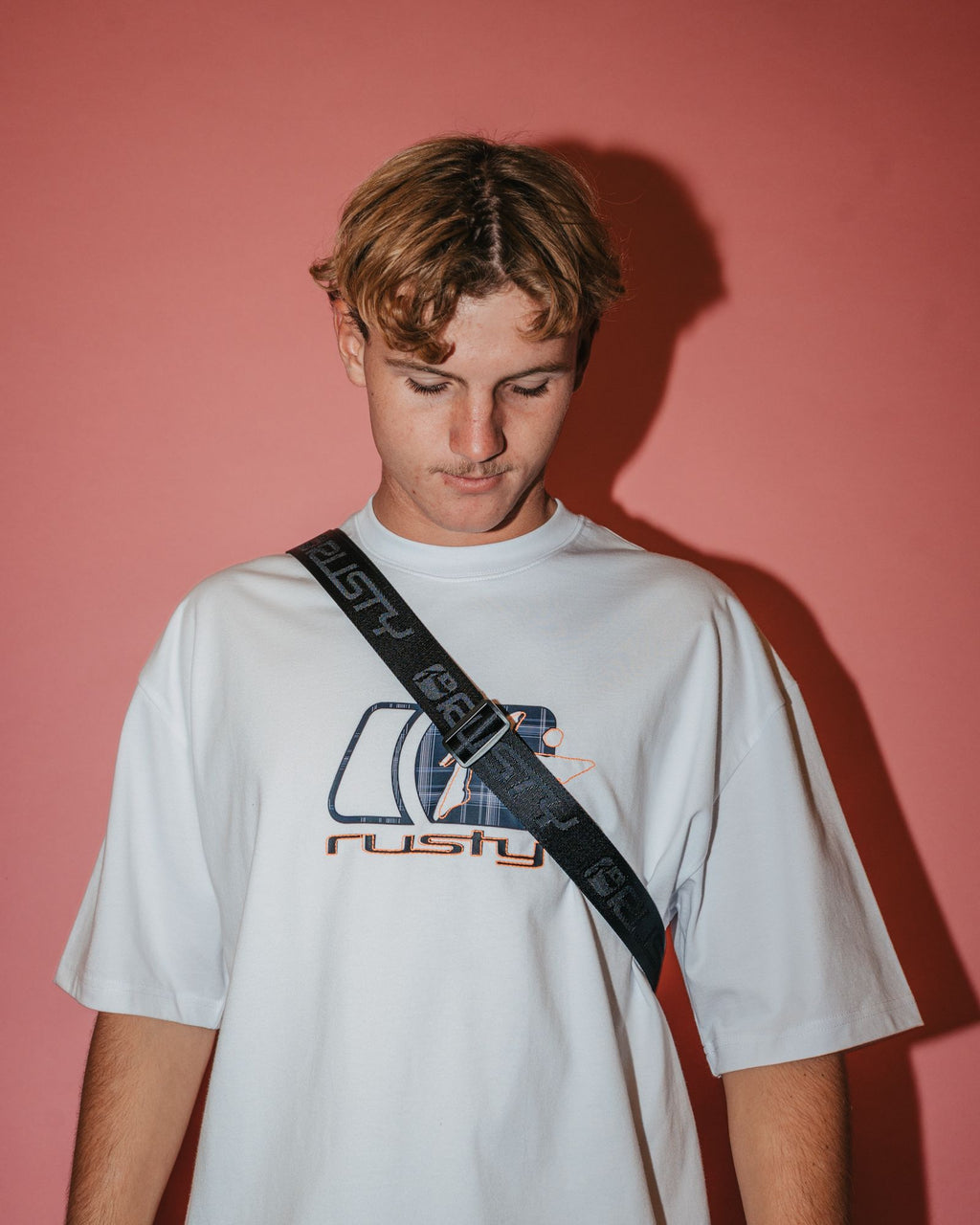 Rusty Trisector Crossbody Bag