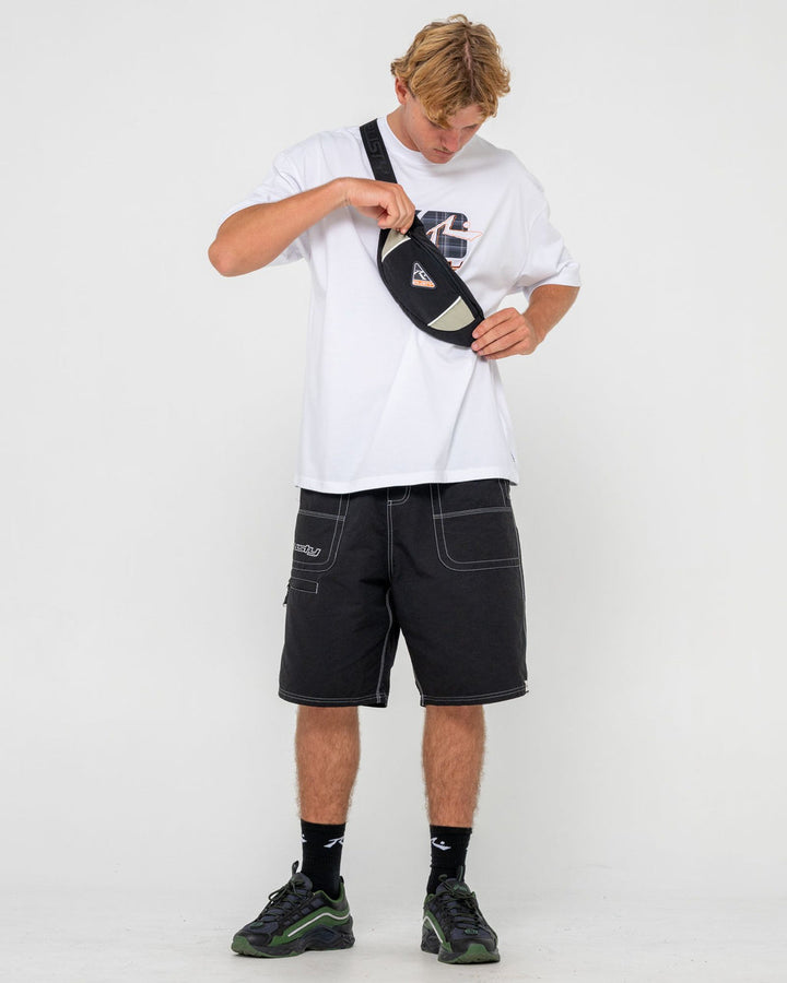 Rusty Trisector Crossbody Bag