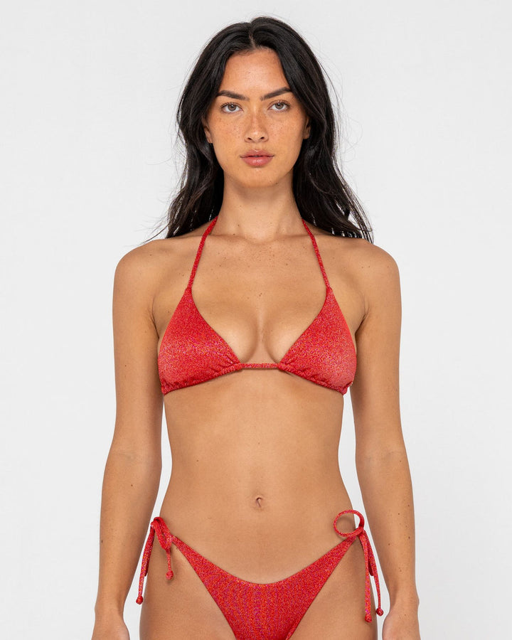 Rusty Shimmy Midi Side Ties Multiway Bikini